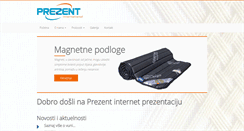 Desktop Screenshot of prezentsrbija.com